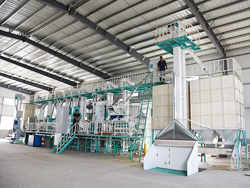 60T complete rice mill plant-hongjiamachinery